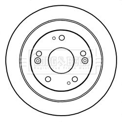 BORG & BECK Piduriketas BBD5321